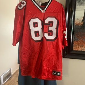 Vintage Calgary stampeders CFL jersey #83 Moore
